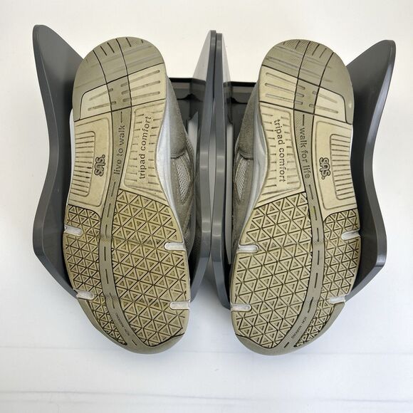 SAS Tour Mesh Sneakers Womens Sz 8.5 M Dust Gray Suede Tripad Comfort Shoes - Picture 8 of 8
